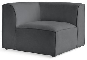 Divano componibile grigio (con composizione variabile) Flex Felix – Miuform