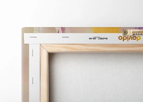 Stampa su tela – Lupo con imitazione di pittura