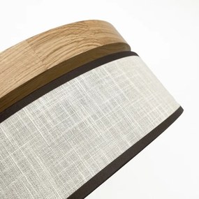 Brilagi - plafoniera LED BELLADONNA LED/36W/230V Ø 50 cm crema/rovere