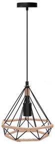Aigostar - Lampadario a sospensione con filo 1xE27/60W/230V