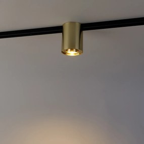 Faretto a binario monofase moderno oro - Rondoo Up