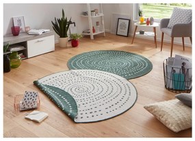 Tappeto bifacciale verde per esterni, Ø 200 cm Bali - NORTHRUGS