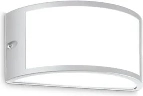Rex-1 applique a parete ip44 1 luce attacco e27 grigio