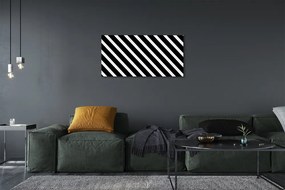 Quadro su tela Strisce zebra 100x50 cm