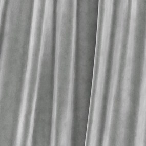 Letto boxspring grigio chiaro con contenitore 200x200 cm Ava – Maison de Rêve