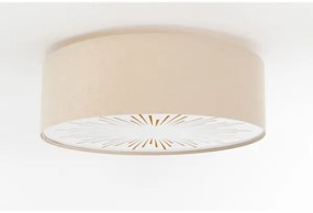 Plafoniera RAYS 2xE27/60W/230V diametro 40 cm beige