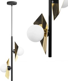 Lampada da soffitto APP1410-CP BLACK GOLD