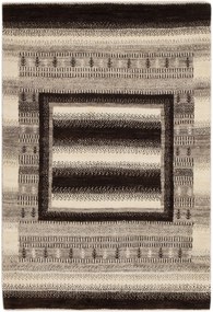 Loribaft Tappeto 90x130 Beige (Iran) Annodato A Mano