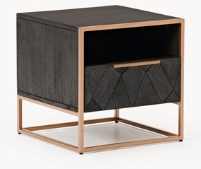 Comodino in legno di mango massiccio Harry