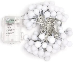 Aigostar - LED Catena luminosa natalizia da esterno 100xLED/3xAA/8 funzioni 10,3 m IP44 multicolore