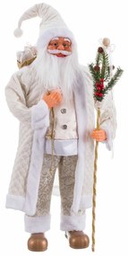 Babbo Natale Bianco 47 X 30 X 122 CM