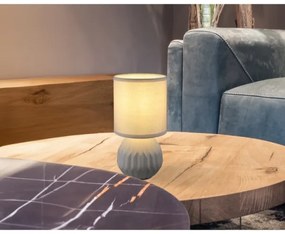 Globo 21730G - Lampada da tavolo SYLAS 1xE14/40W/230V grigio