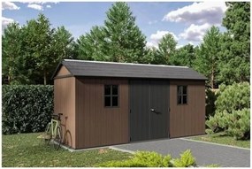 Casetta Da Giardino In Resina Newton Plus 7515/1575 Effetto Legno Keter