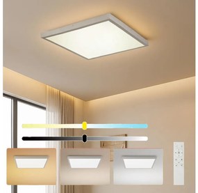 Brilagi - Lampada LED dimmerabile per bagno FRAME SMART LED/50W/230V 60x60 IP44 + telecomando