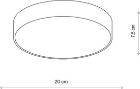 Brilagi-LED RGBW Plafoniera da bagno dimmerabile CLARE 1xE27/9W/230V IP54 Wi-Fi beige