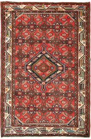 Hamedan Tappeto 90x130 (Iran) Annodato A Mano