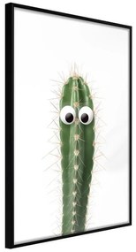 Poster  Funny Cactus I  Cornice Quadri Cornice nera, Larghezza x Altezza Home decor 20x30