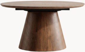 Tavolo allungabile ovale in legno di quercia Violette, 160 - 200 x 100 cm