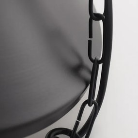 Lampadario a sospensione con catena IRON 1xE27/60W/230V