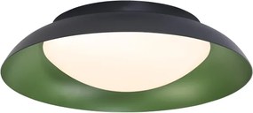 Osram - Lampada da soffitto LED dimmerabile ORBIS PLATE LED/19W/230V Ø 31 cm verde/nero