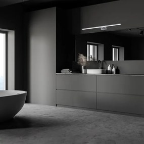 Luce LED per specchio da bagno SHINE LED/15W/230V 80 cm IP44 cromo lucido