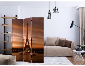 Paravento Eiffel tower at dawn [Room Dividers]