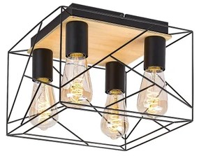 Rabalux 71024 - Plafoniera BOIRE 4xE27/40W/230V