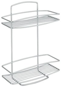 Espositore da parete a due livelli , 26 x 35 cm Onda - Metaltex