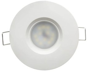 Faro LED da incasso 65W - IP44 Resistente all'Umidità Foro da ø70mm Colore Bianco Caldo 2.700-3.200K
