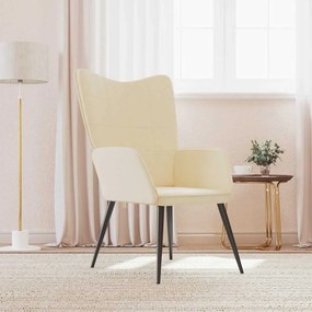 Sedia Relax Crema İn Tessuto /