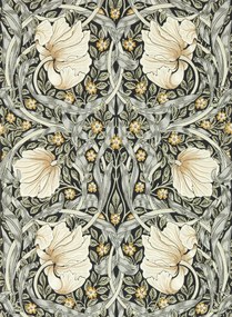 Morris & Co Carta da parati Pimpernel - Ink/ Sage