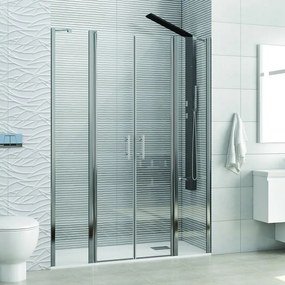 Kamalu - Doccia saloon 140 cm con laterali fissi | KPX7000