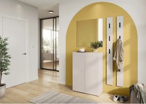 Armadietto color crema con effetto rovere 74x105x33 cm Alviano – Germania