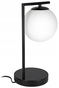 Lampada da tavolo 1xE27/40W/230V nero/bianco