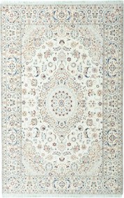 Nain Tappeto 200x310 Beige (Iran) Annodato A Mano