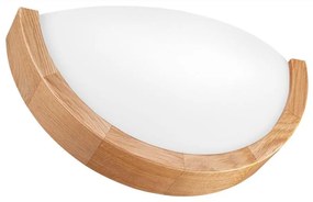 Applique OAK SLIM 1xE27/60W/230V quercia