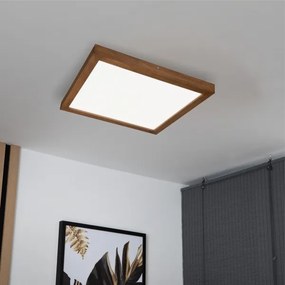 Brilagi - Lampada da bagno a LED WOODY FRAME LED/50W/230V 60x60 IP44 rovere ciliegio