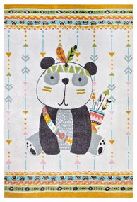 Tappeto per bambini crema 120x170 cm Panda - Hanse Home