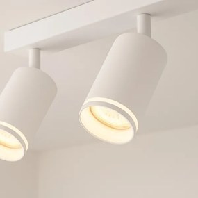 Faretto PIPE 3xGU10/10W/230V bianco