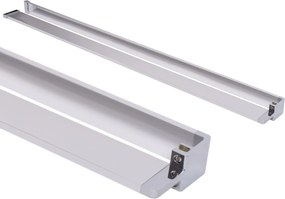 Mensola con appendiabiti EVO CHROME