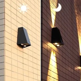 Brilagi - Applique a LED solare PYRAMID LED/2W/3,2V 1300 mAh IP54