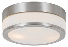 Lampada da soffitto per esterni moderna in acciaio 23 cm IP44 - Flavi
