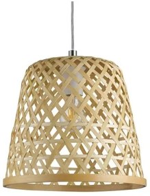 Eglo 55696 - Lampada a sospensione su cavo KIRKCOLM 1xE27/60W/230V beige