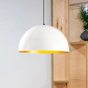 Opviq Berceste 234-S lampada a sospensione Ø50cm bianco/oro