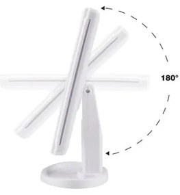 Beper - Specchio da trucco con retroilluminazione a LED 4xAAA/5V