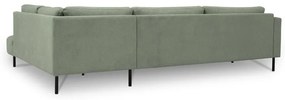 Divano angolare verde (angolo destro) Hero - Scandic