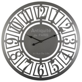 Orologio da Parete Versa Metallo (60 x 60 x 5 cm)