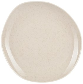 Piatto frutta 22 cm beige porcellana Soho