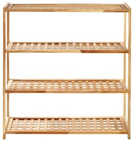 Scarpiera di colore naturale in noce massiccio – Premier Housewares