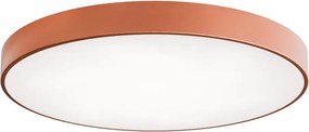 Plafoniera con sensore CLEO 6xE27/24W/230V, diametro 80 cm, finitura rame